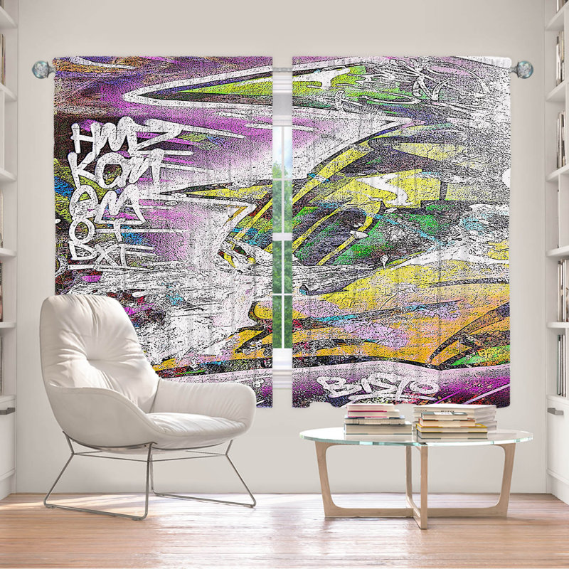 Feyisayo Room Darkening Curtain Pair, 56" W x 78" L