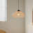 1-Light Rattan Hanging Ceiling Chandelier Fixture-1662268216