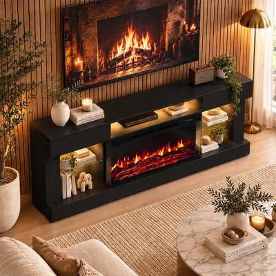 Electric Fireplace TV Stand