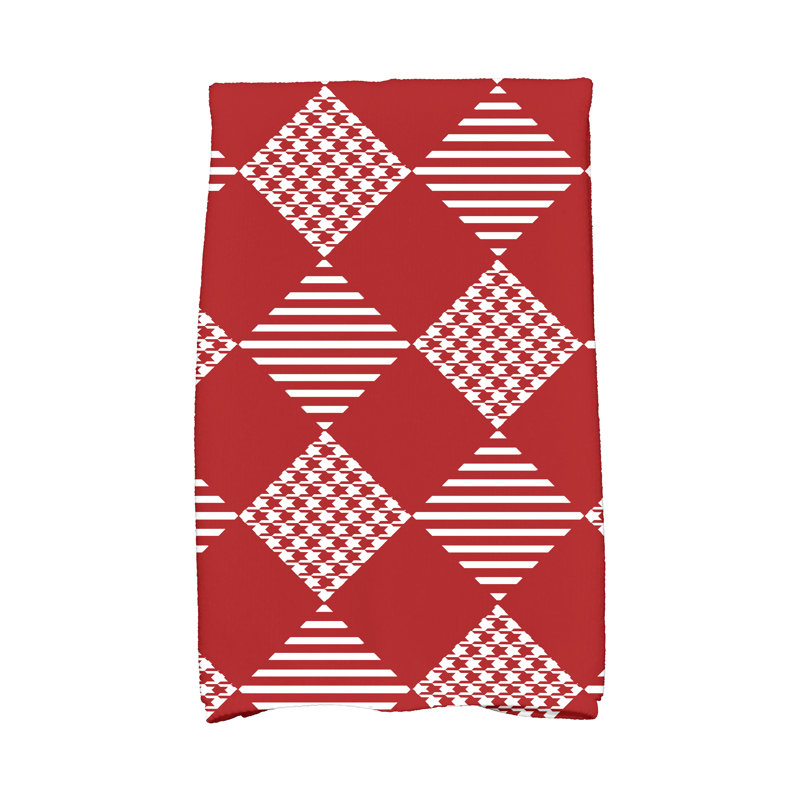 Serviette à main Briese, Rouge