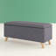 Caver 98cm Wide Rectangle Solid Colour Ottoman with Storage-35859915