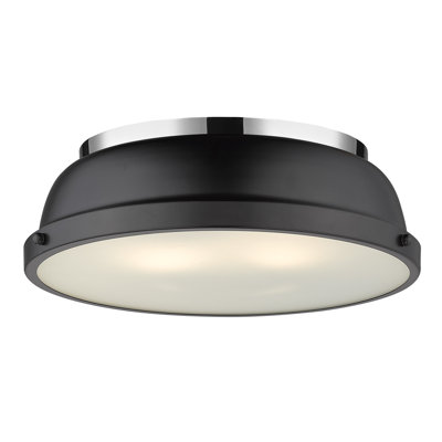 Calico Steel Flush Mount