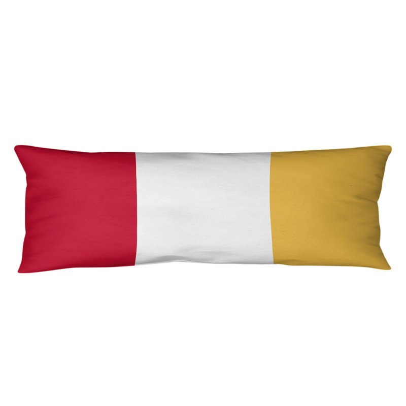 Polyester Medium Pillow, Tennessee Football, White/Yellow