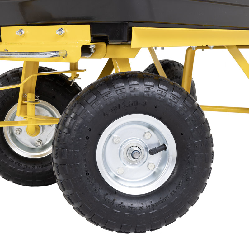 Bulldozer Pro 200kg Heavy Duty Garden Dump Cart