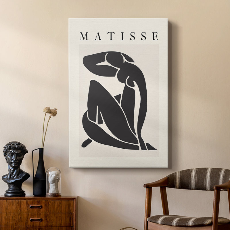 Matisse ccclxxix, reproduction d'art encadrée sur mesure, galerie Cavas, H 18 po x l 12 po