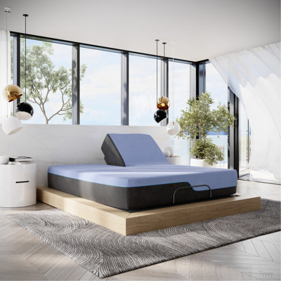 Matelas en mousse de latex et matelas à ressorts Refroidissant hybride à refroidissement rapide 12 po Refresh