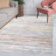 Tapis gris / bleu / orange Whitbyston Loom Modern Strie-1242596266
