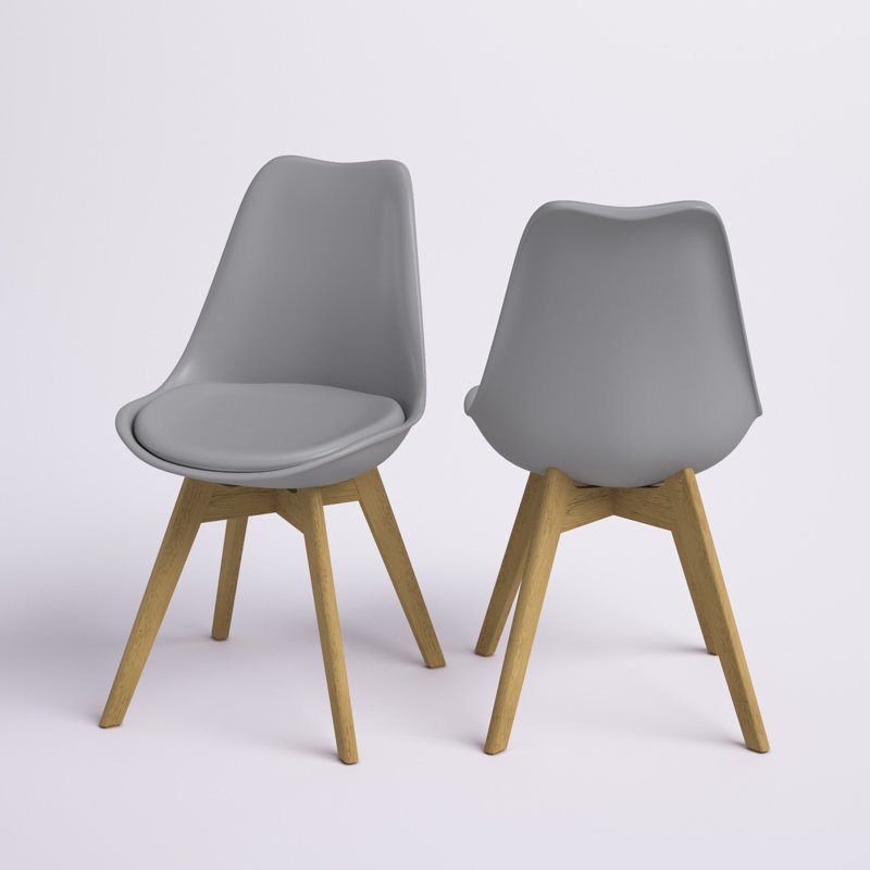 Chaise d'appoint Hermina, Gris, 2