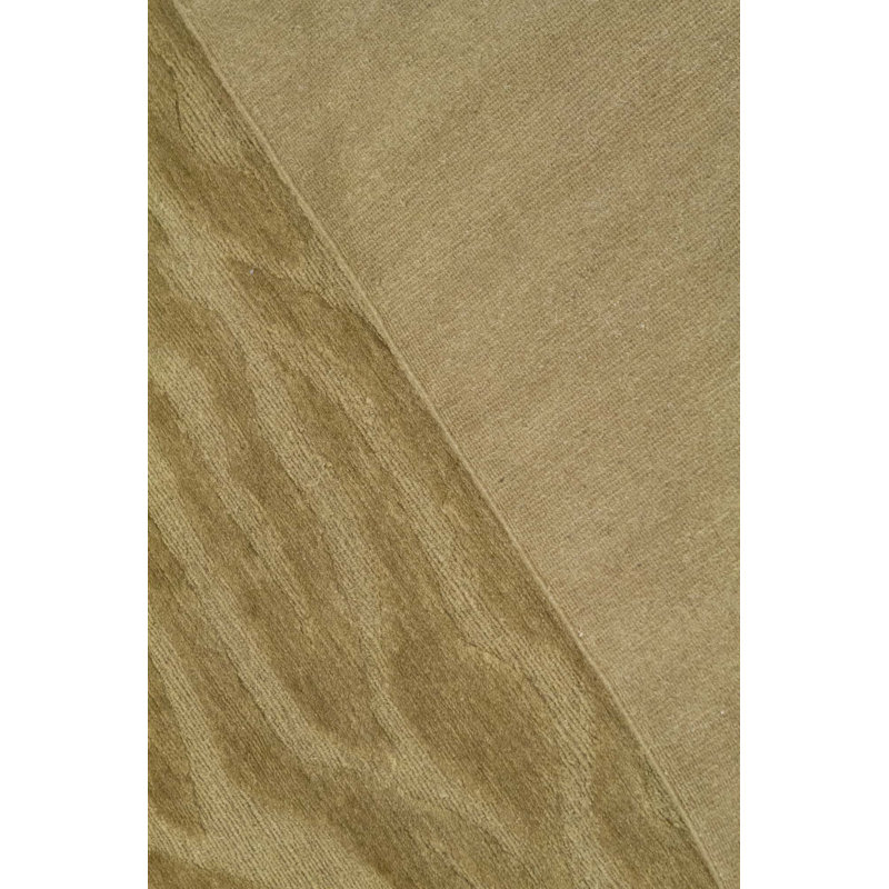 Wool Animal Print Area Rug in Beige/Brown