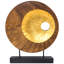 Flosi Handmade Round Multicolor Wooden Sculpture 12" – Unique Modern Indoor Christmas Decor & Gift