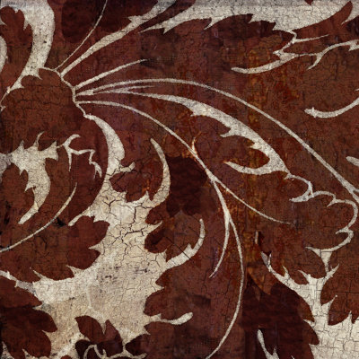 Crackled Tile I by Louise Montillio - Wrapped Canvas Print