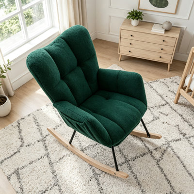 Chaise berçante Teddy