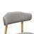 Upholstered Solid Wood Dining Chair-2038646602