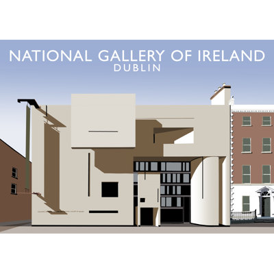 National Gallery Of Ireland by Richard O'Neil - Print