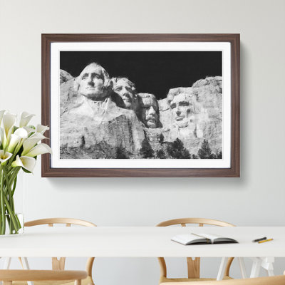 Mount Rushmore - Picture Frame Painting