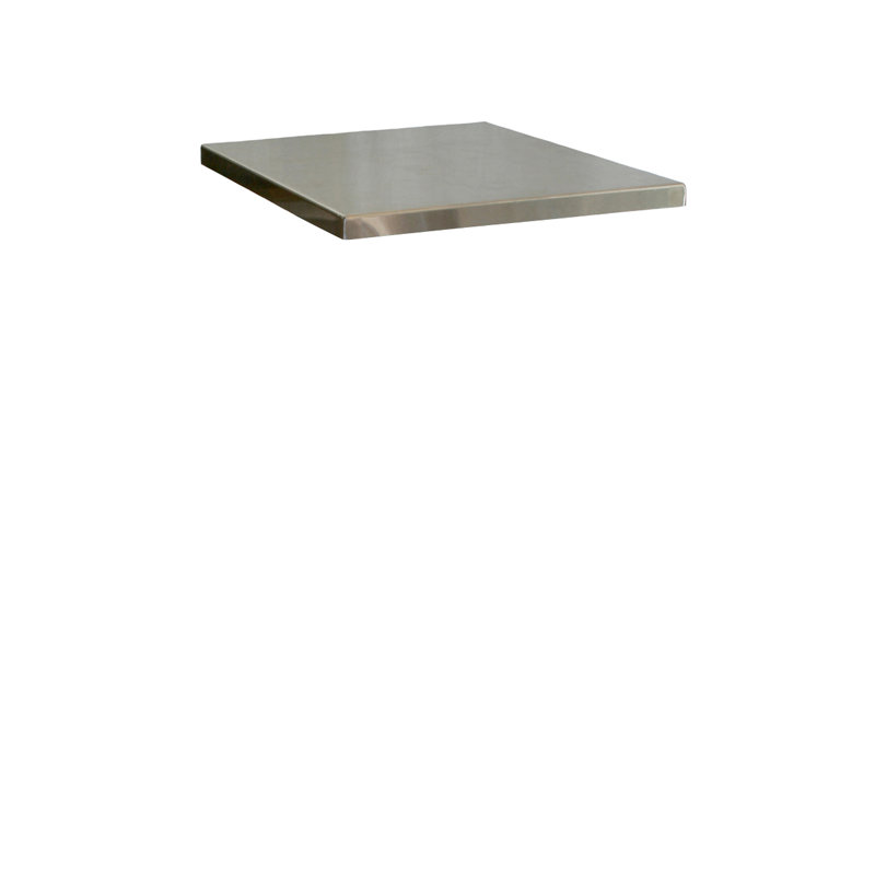 Plateau en acier inoxydable pour plateaux à casseroles demi-taille