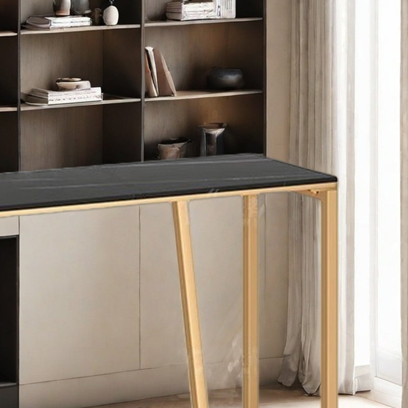 Tabourets et tables de luxe et luxueux, Noir et or, Gris