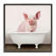 «Pink Farm Pig in Country Bath Tub» par Elizabeth Tyndall - impression-590507311-587585648