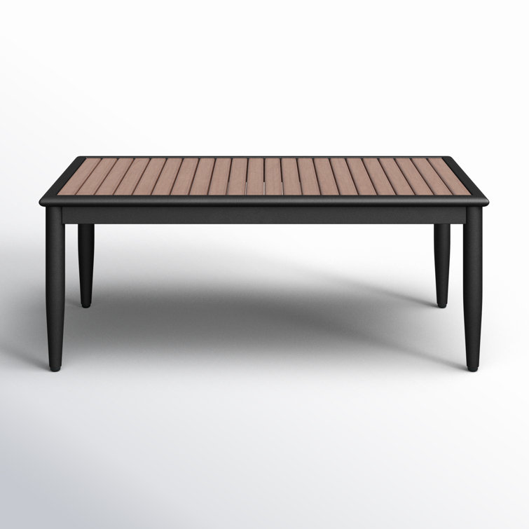 Limetta 43'' Wood Outdoor Coffee Table