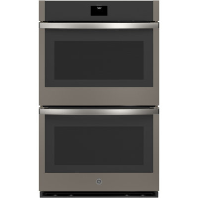 30"" Smart Built-In Self-Clean Convection Double Wall Oven with No Preheat Air Fry -  GE, JTD5000EVES