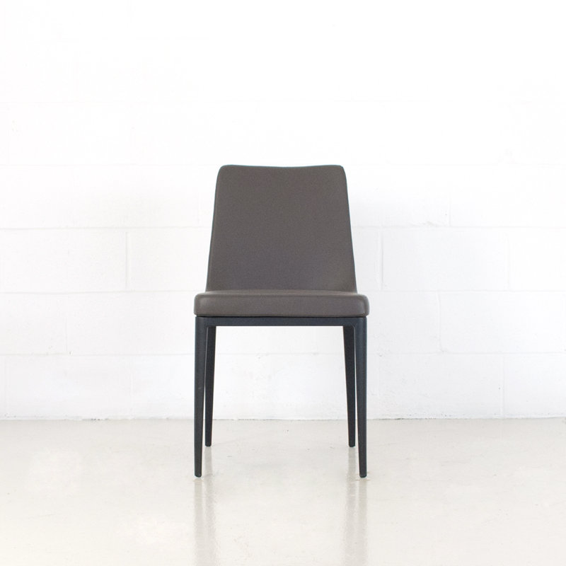 Chaise rembourrée Capson, Anthracite