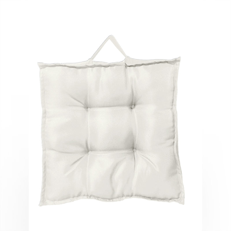 OUTDOOR WATERPROOF BOOSTER CUSHION 45X45 SILVER, Cream