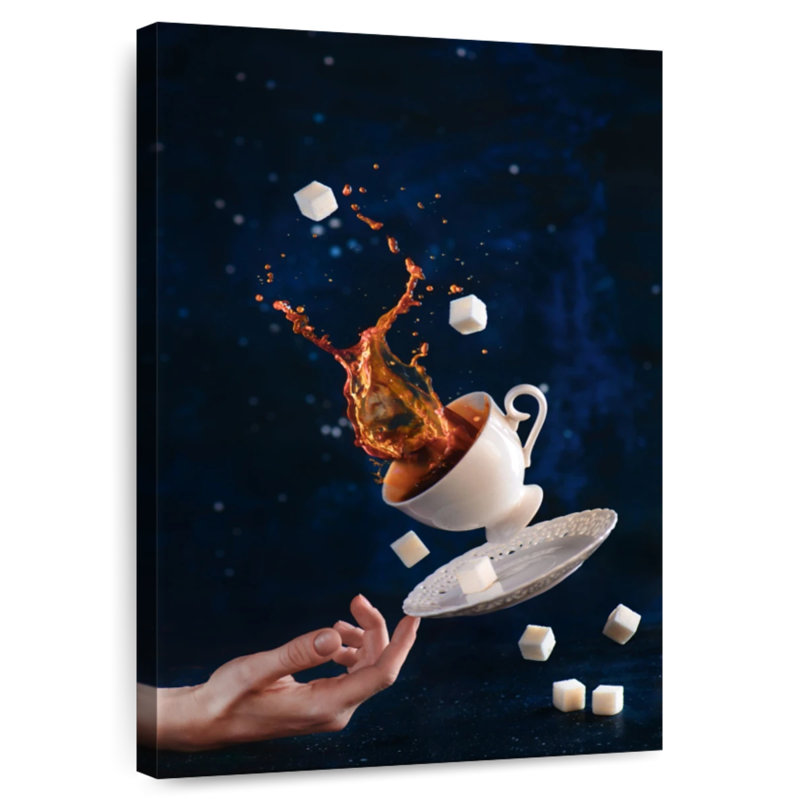 Yarlin Sweet Coffee Splash, 36" H x 24" W