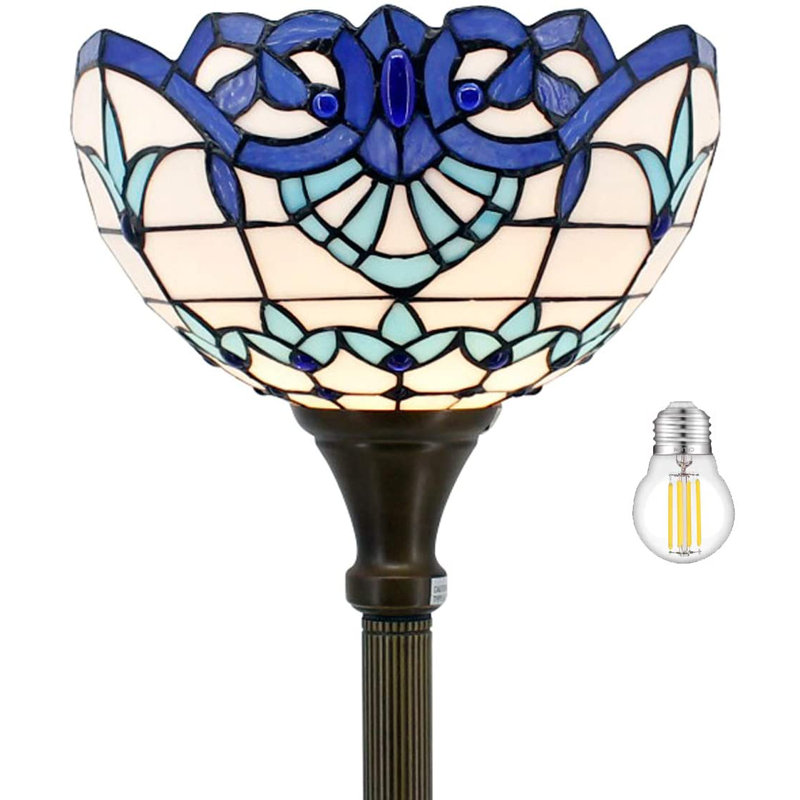 Alexii 66'' Bronze Antique Torchiere Floor Lamp