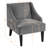 Kempez Velvet Barrel Chair-260495539