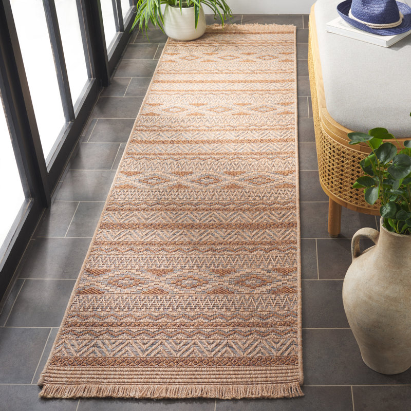 Tapis 152 gris / brun, Tapis de couloir 2 pi 2 po x 8 pi