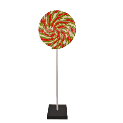 Dinerstein Swirl Lollipop Over Sized Statue