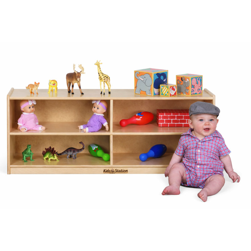 4 Compartment Shelving Unit