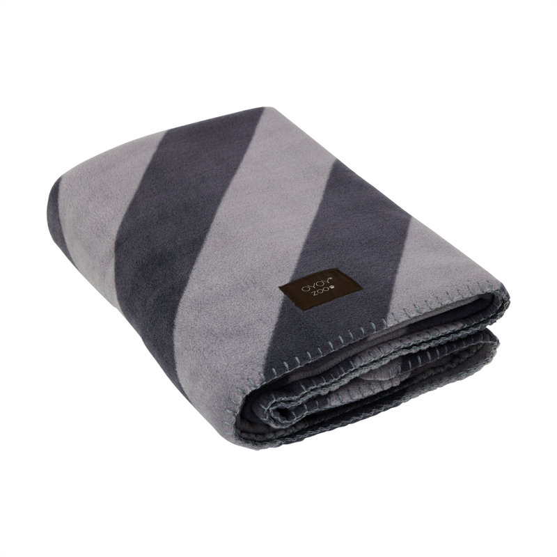 Kaya Dog Blanket - Medium, 70.87" W x 80.71" L, Black