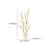 Modern 11-Hook Wall Mounted Coat Rack in Gold with Tree Branch Shape