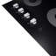 Cosmo 24 in. Electric Ceramic Glass Cooktop with 4 Elements, Dual Zone Element, Hot Surface Indicator Light and Control Knobs