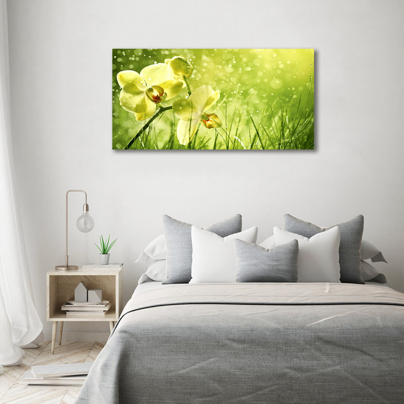Orchid - Wrapped Canvas Print, Canvas, 70cm H x 140cm W