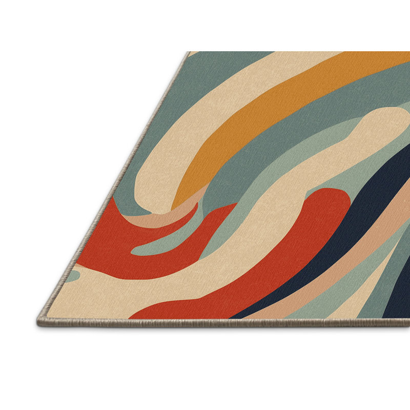 Spirited Snap Rug, Round 3'