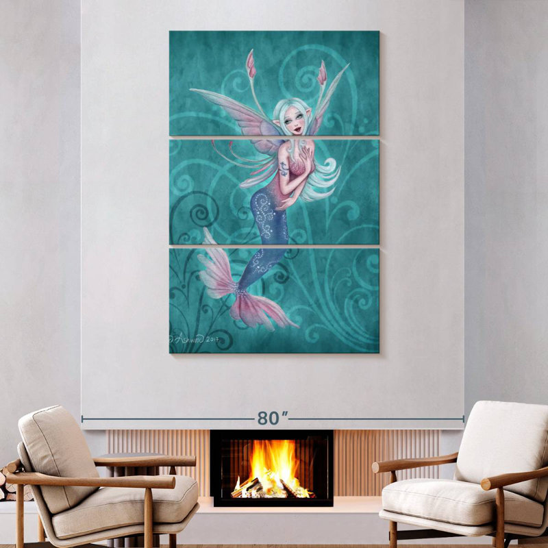 Kelan Fairy Sprite Coral, 74" H x 48" W