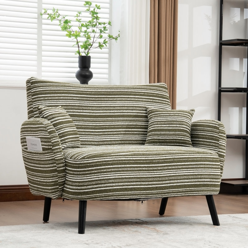 Canapé large 47,6 po, Olive
