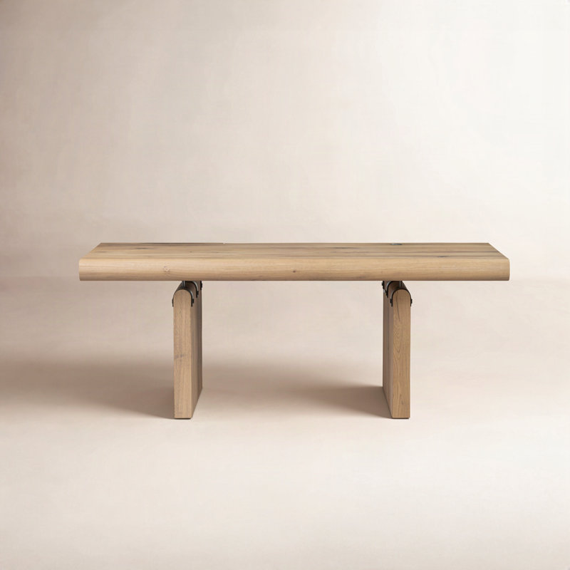 Ivo Cleo Desk-Worn, Light Natural Oak