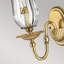 Baddesley Steel Candle Wall Light