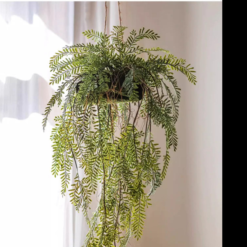 Décoration de fougère artificielle, H 47,2 po x l 10 po x P 10 po