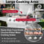 Costway Single Burner Free Standing Propane 50000 BTU BTU Gas Grill with Side Burner and Cabinet