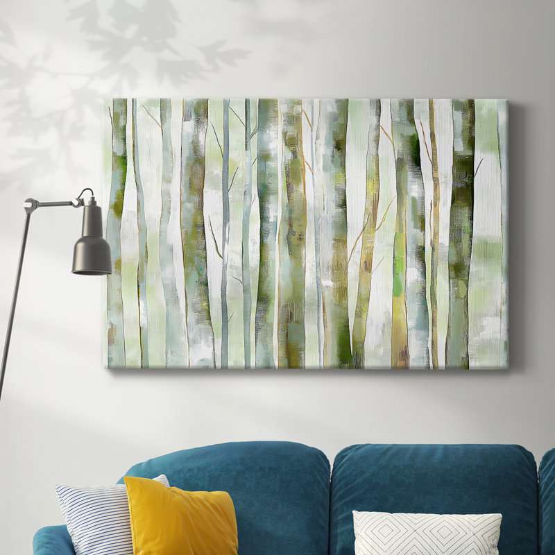 Paysage abstrait, série XC III, H 12 po x l 18 po