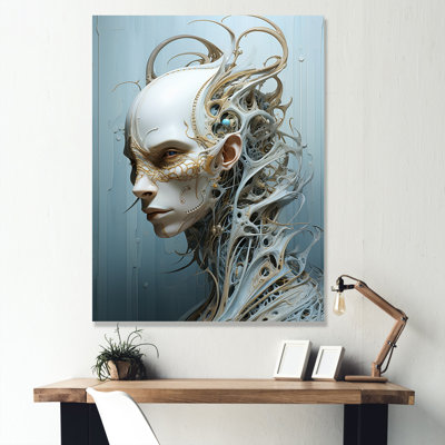 " Mythical Alien Creature Painting "