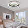 Devra Reversible Blades Timing Low Profile Ceiling Fan with Light and APP Control Dimmable LED Lighting