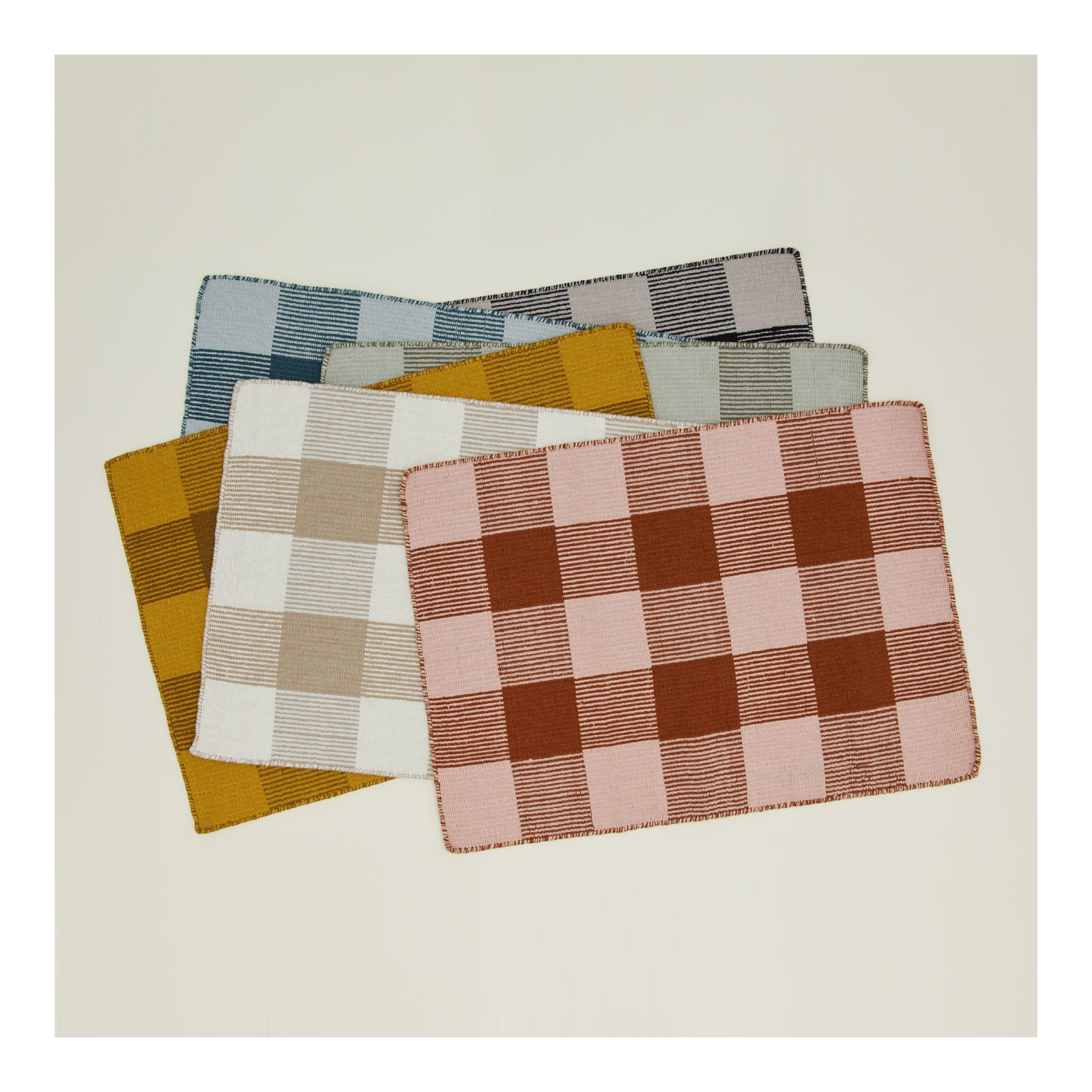 Simple Wool Rug, Rectangle 9' x 12', Flax/Ivory