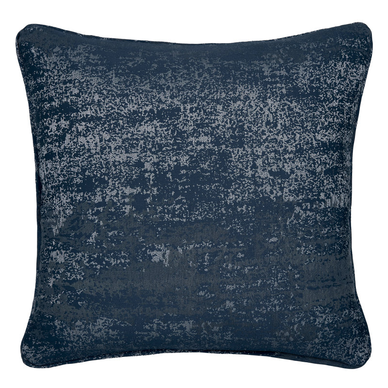 Roma Cushion with Filling, Navy Blue