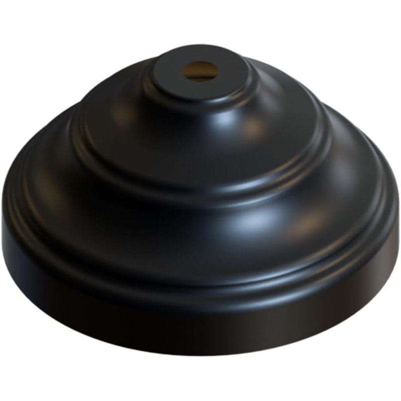 Ceiling Cord Grip Plate , Black