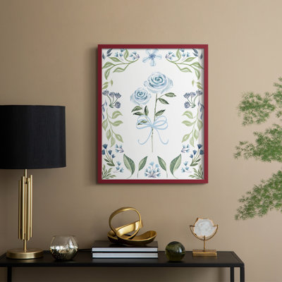 Pretty Framed Print - Solid Wood